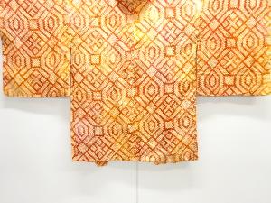 本総絞り抽象模様羽織